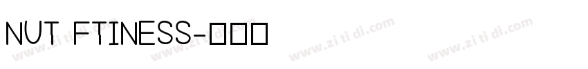 NUT FTINESS字体转换